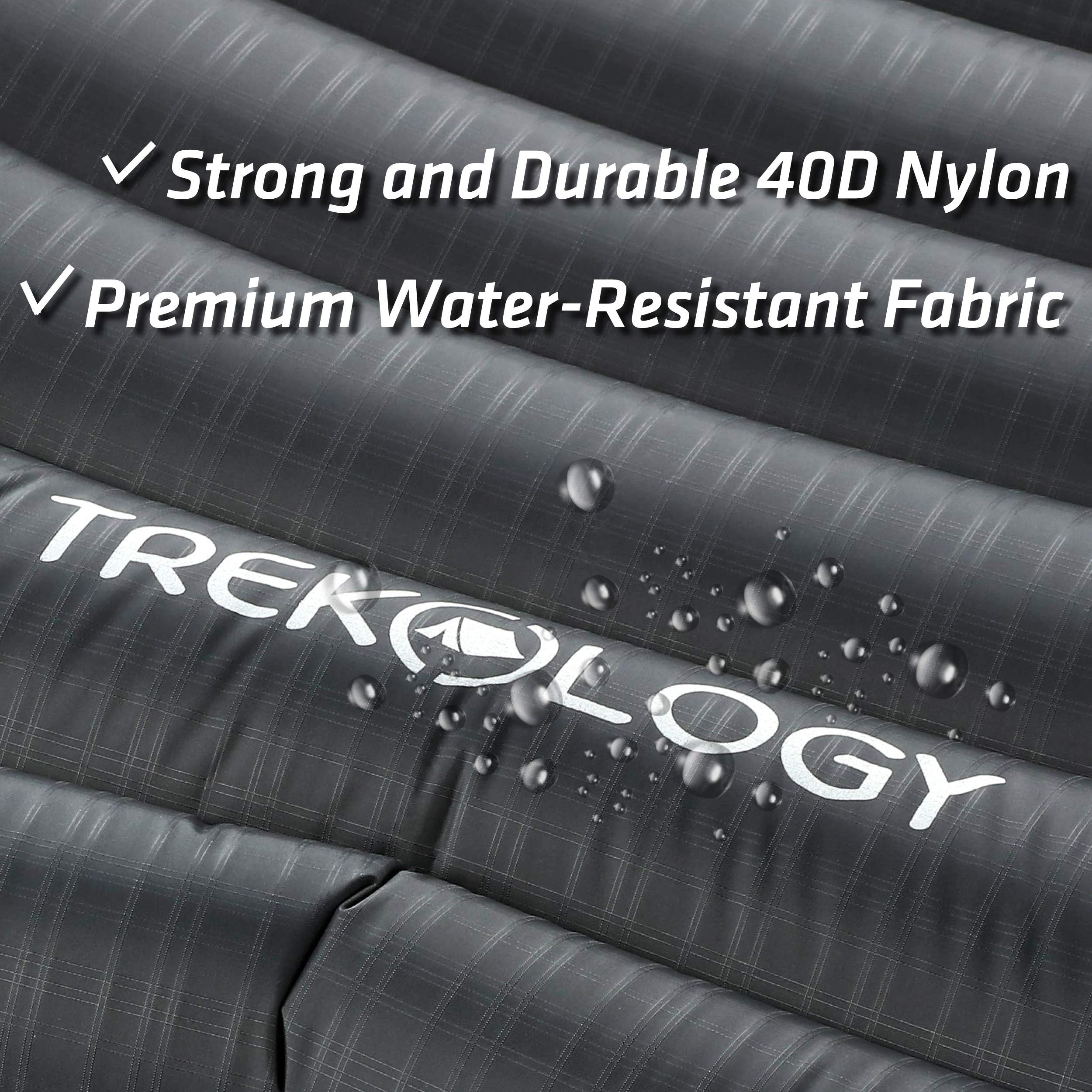 Trekology Ul80 Ultralight Inflatable Backpacking Sleeping Pad For Camping