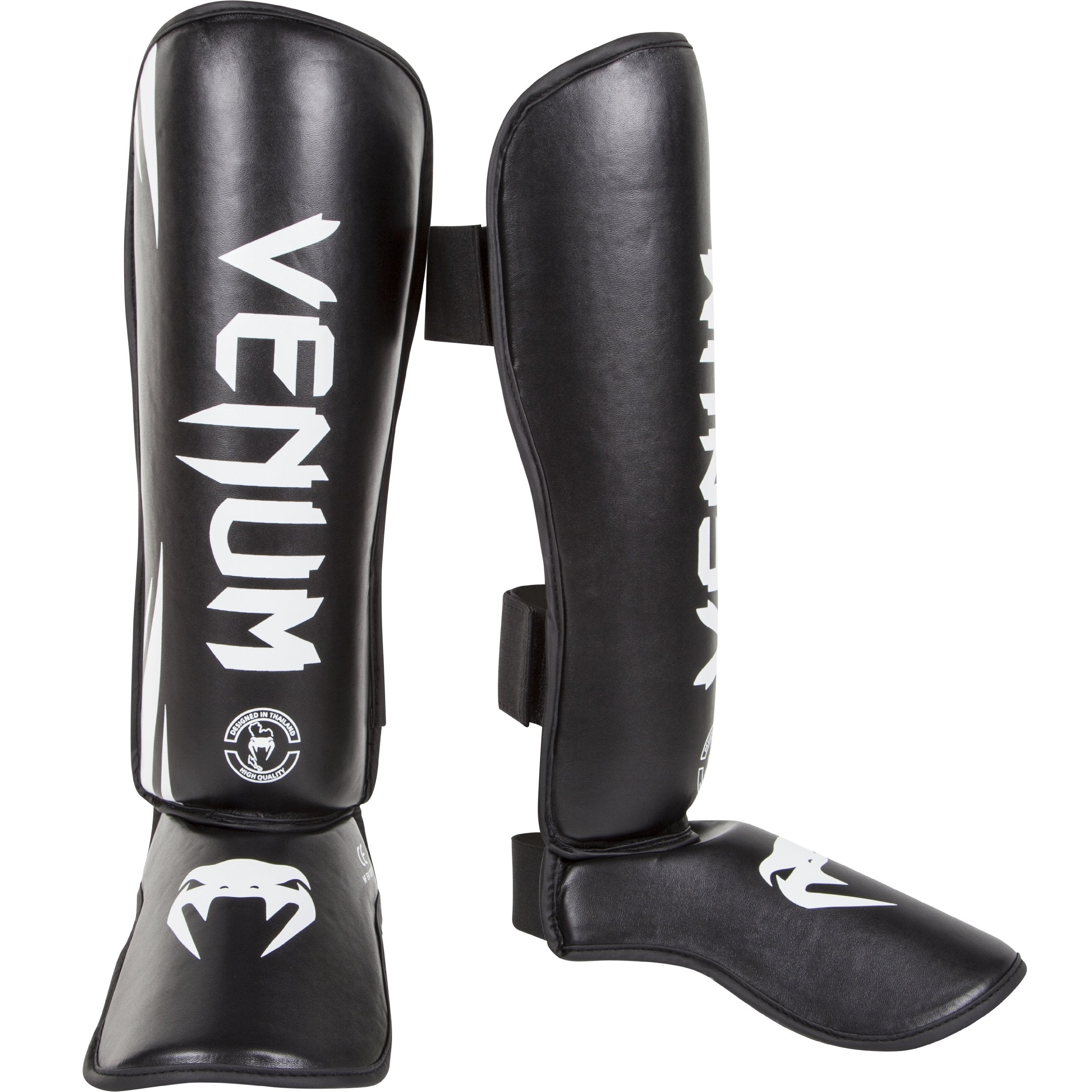 Venum Challenger Standup Shin Guards - Black, XL