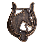 Accent Plus Horseshoe Cast Iron Door Knocker Horseshoe