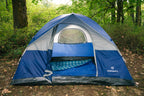 6 Lb - 2 Person Sleeping Bag - 87 In X 66 In, Blue