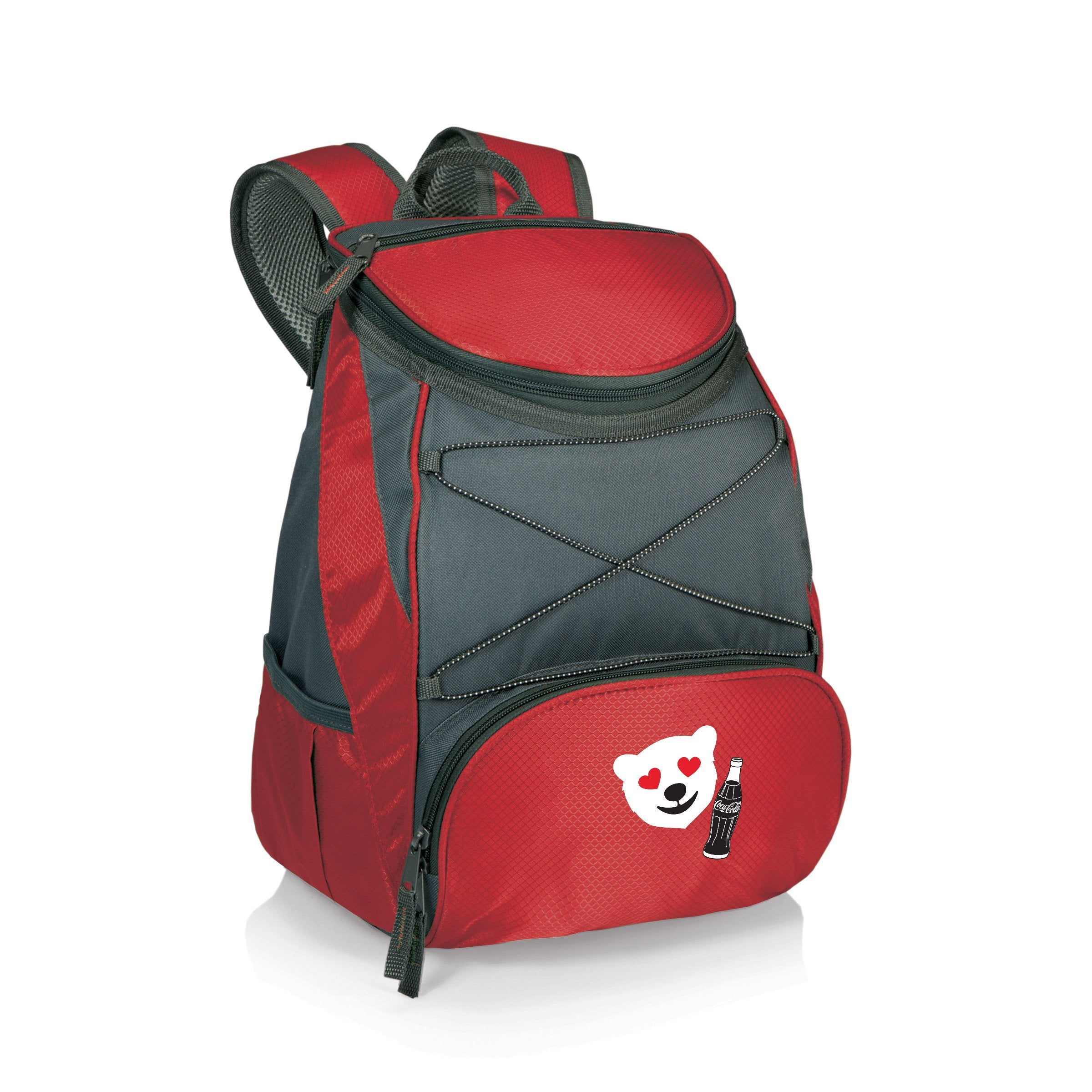 Oniva - A Picnic Time Brand Coca-Cola Ptx Backpack Cooler, Soft Cooler Backpack, Insulated Lunch Bag