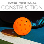 Franklin Sports Outdoor Pickleballs - X-40 Pickleball Balls - Usa Pickleball (Usapa) Approved - 3 Pack Outside Pickleballs - Lav
