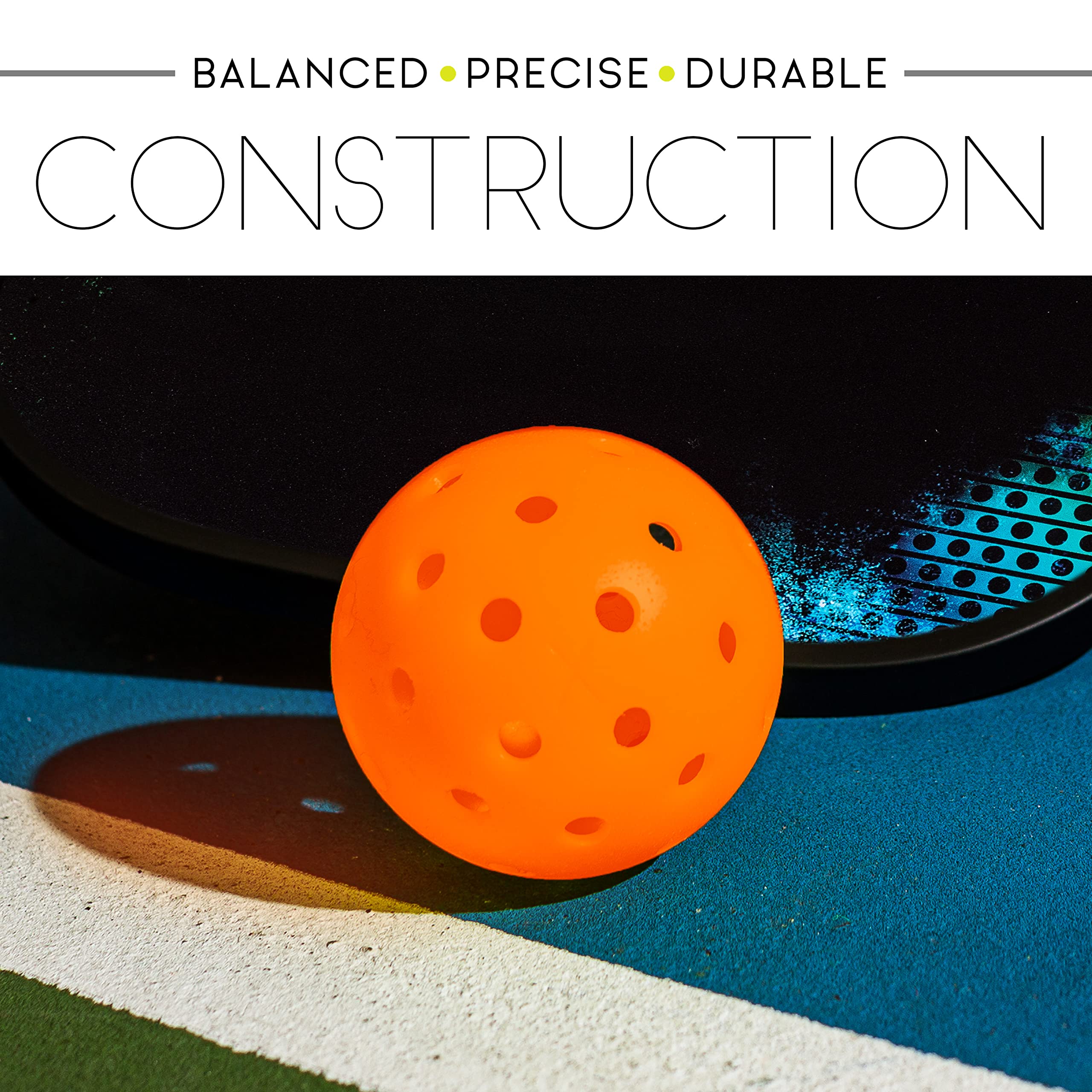 Franklin Sports Outdoor Pickleballs - X-40 Pickleball Balls - Usa Pickleball (Usapa) Approved - 3 Pack Outside Pickleballs - Lav