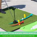 Gosports 5 Ft X 4 Ft Pro Golf Practice Hitting Mat, Includes 5 Interchangeable Inserts For The Ultimate At-Home Instruction