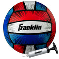 Franklin Sports Blast Outdoor + Beach Volleyball - Cushioned Ball Set Great For Backyard And Beach - Air Pump Included