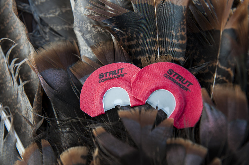 Strut Commander Turkey Mouth Call | Must Have Hunting Accessory | Turkey Hunting Reed Realistic Sound Mouth Call, Crazy Lady Cal