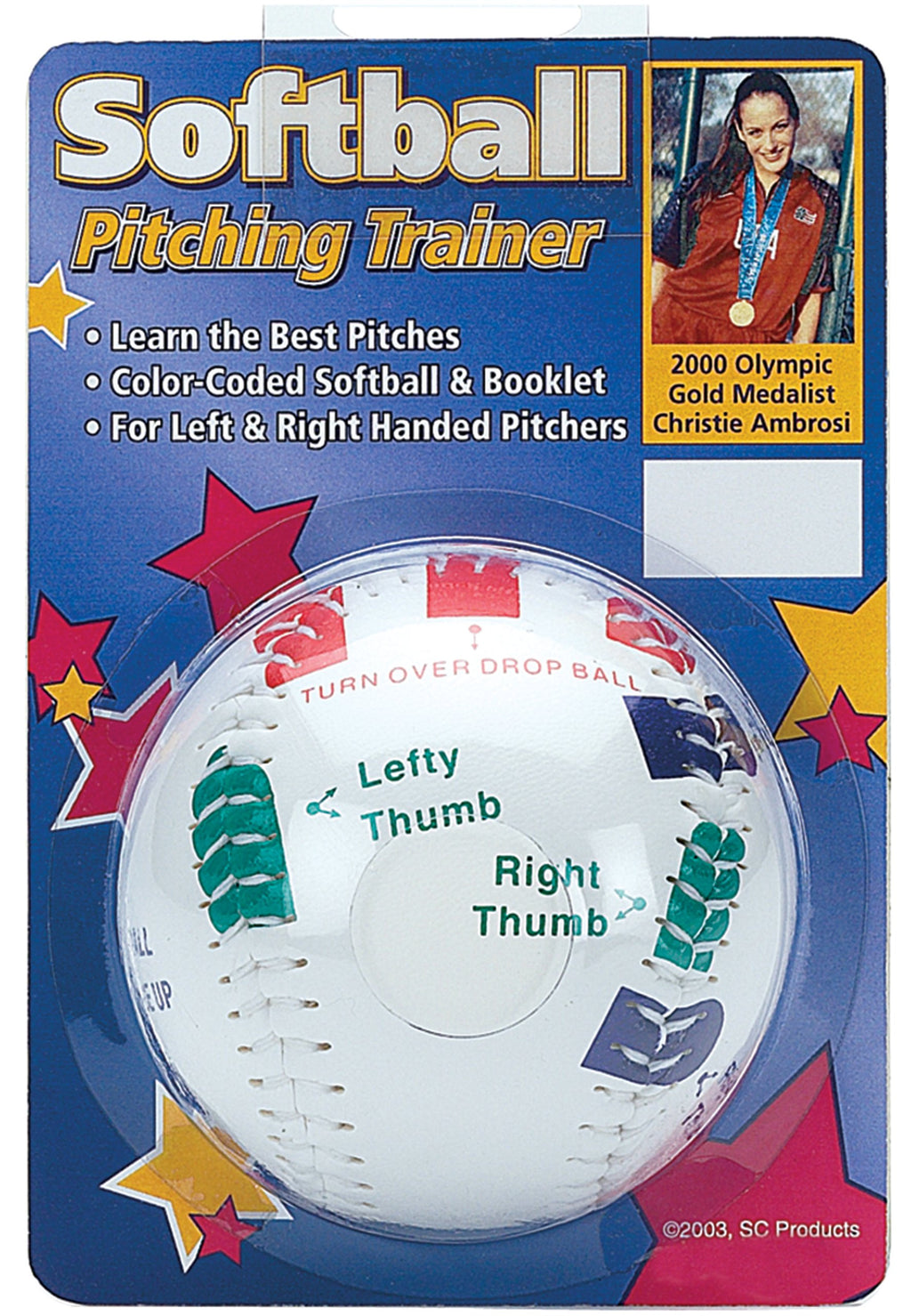 Markwort Christie Ambrose'S Softball Pitching Trainer, 11-Inch,White