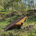 Dd Hammocks - Dd Tarp 3X3 - Mc (10Ft X 10Ft) - 100% Waterproof - Lightweight & Multifunctional Camo Rainfly Tarp Tent Shelter Fo
