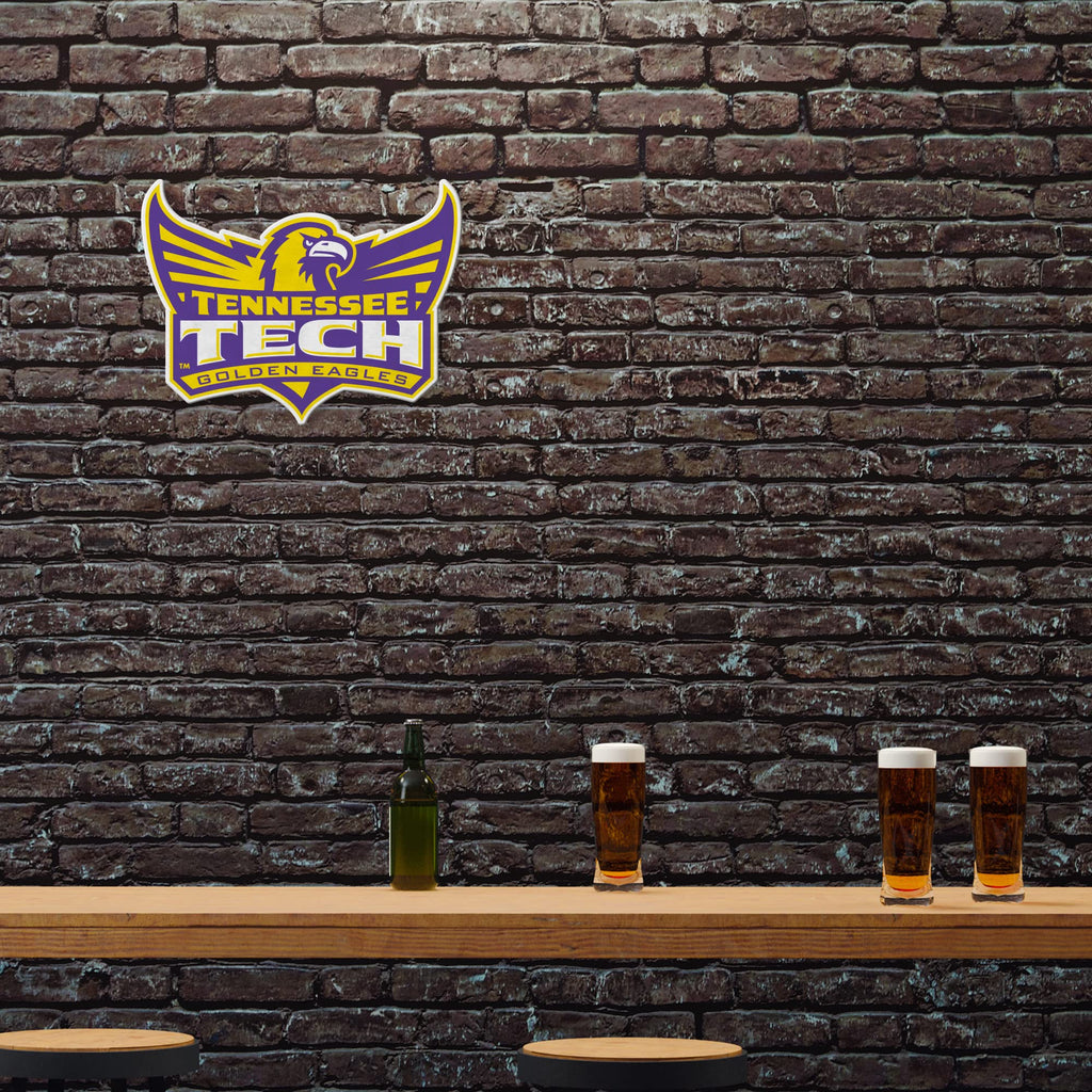 Rico Industries Ncaa Tennessee Tech Golden Eagles Primary Shape Cut Pennant - Home And Living Room D  Cor - Soft Felt Ez To Hang