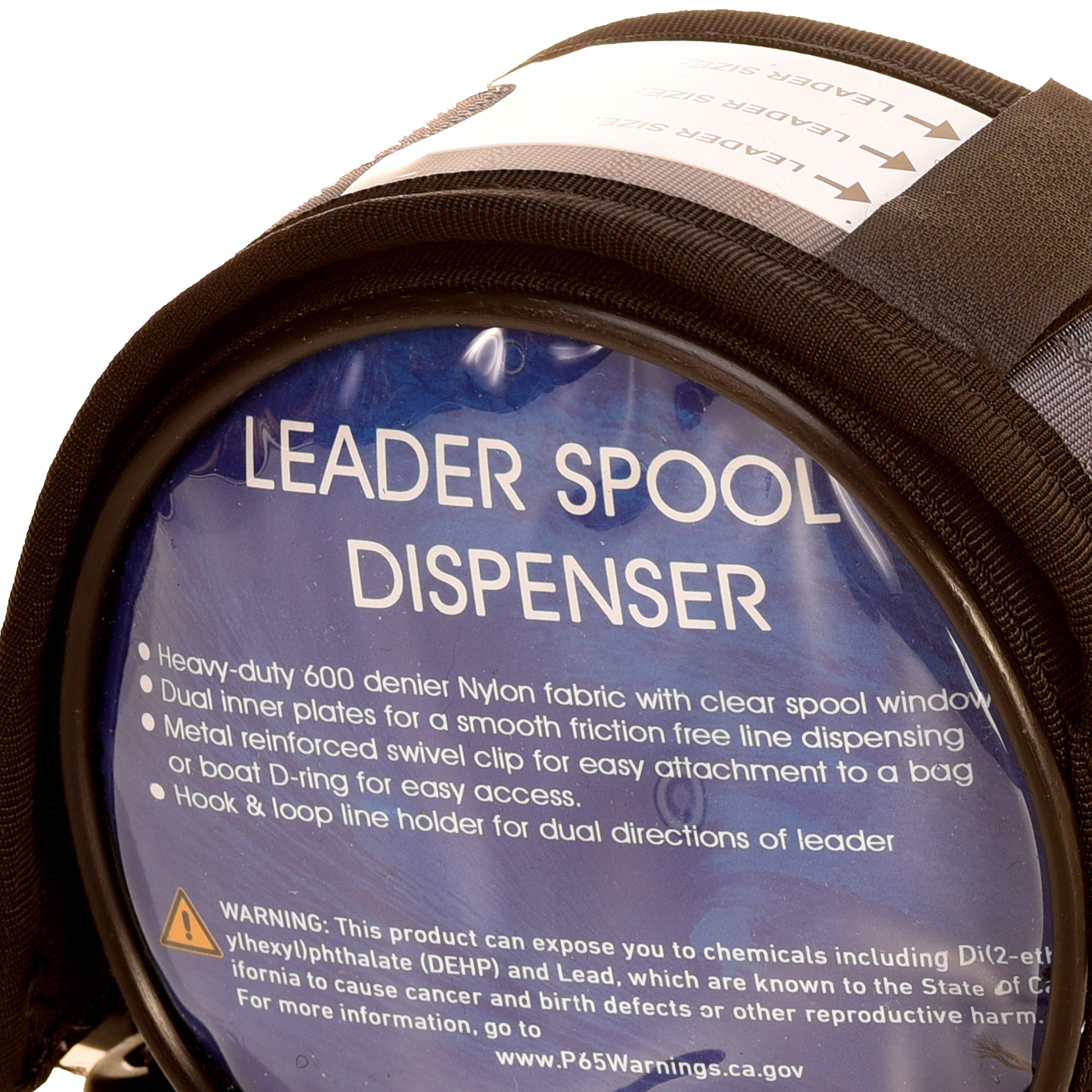 G5 Outdoors Leader Spool Case -Large Holds 3 Assorted Spools, Gray (Gps-Nn-Lsc70)