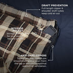 Teton Sports Celsius Xl Sleeping Bags - Durable And Warm Sleeping Bag For Adults And Kids- Camping Made Easy And Warm - Compress