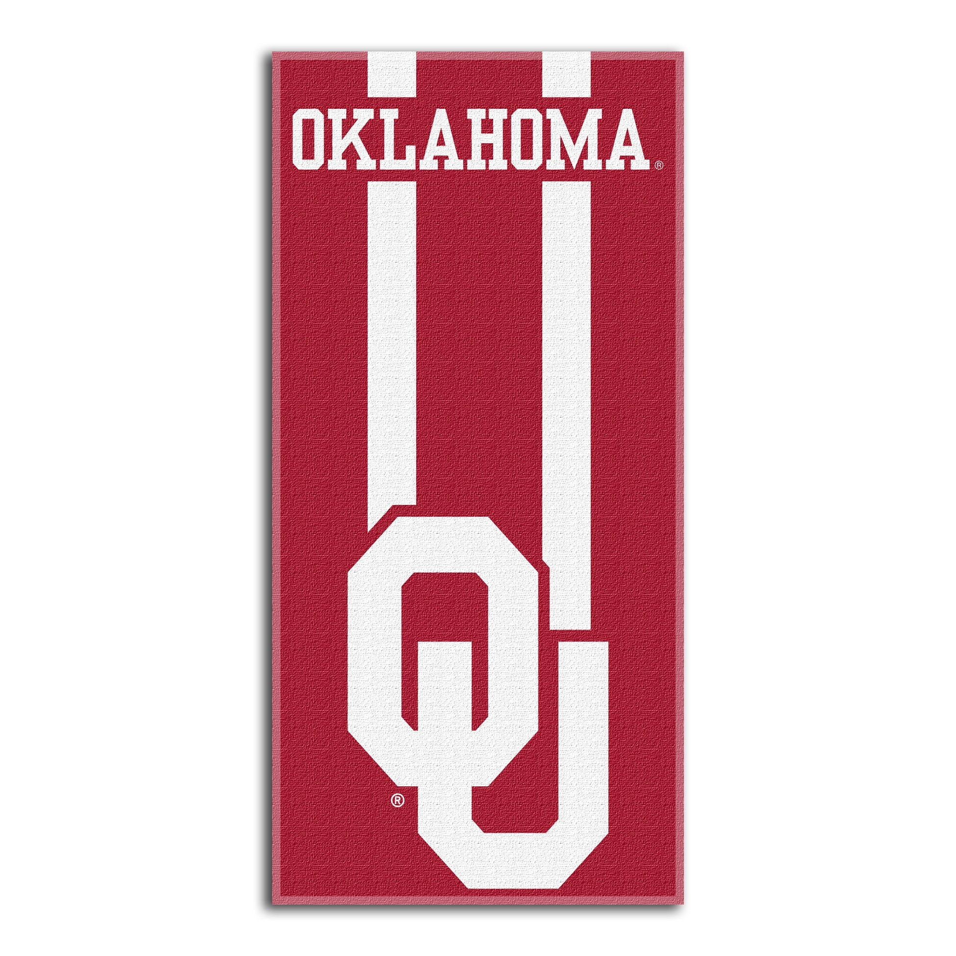 The Northwest Company NCAA Oklahoma Sooners Beach Towel, 30 x 60, Zone Read