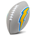 Franklin Sports Nfl Los Angeles Chargers Football - Kids Foam Football - Soft Football - Mini Size - Perfect For Gameday - 8.5''