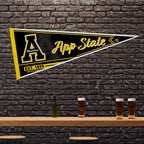Rico Industries Ncaa Appalachian State Mountaineers Classic 12'' X 30'' Felt Wall D  Cor Pennant - Great For Home/Bed Room/Man C