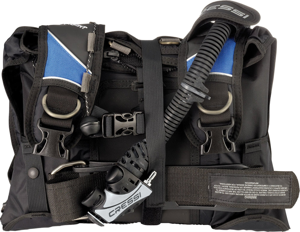 Cressi Travelight, Black/Blue, M