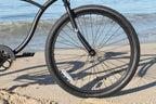 Firmstrong Urban Man Beach Cruiser Bike, Men'S Single Speed Hybrid Bicycle, 26 Inch Wheels, Aluminum, Matte Black