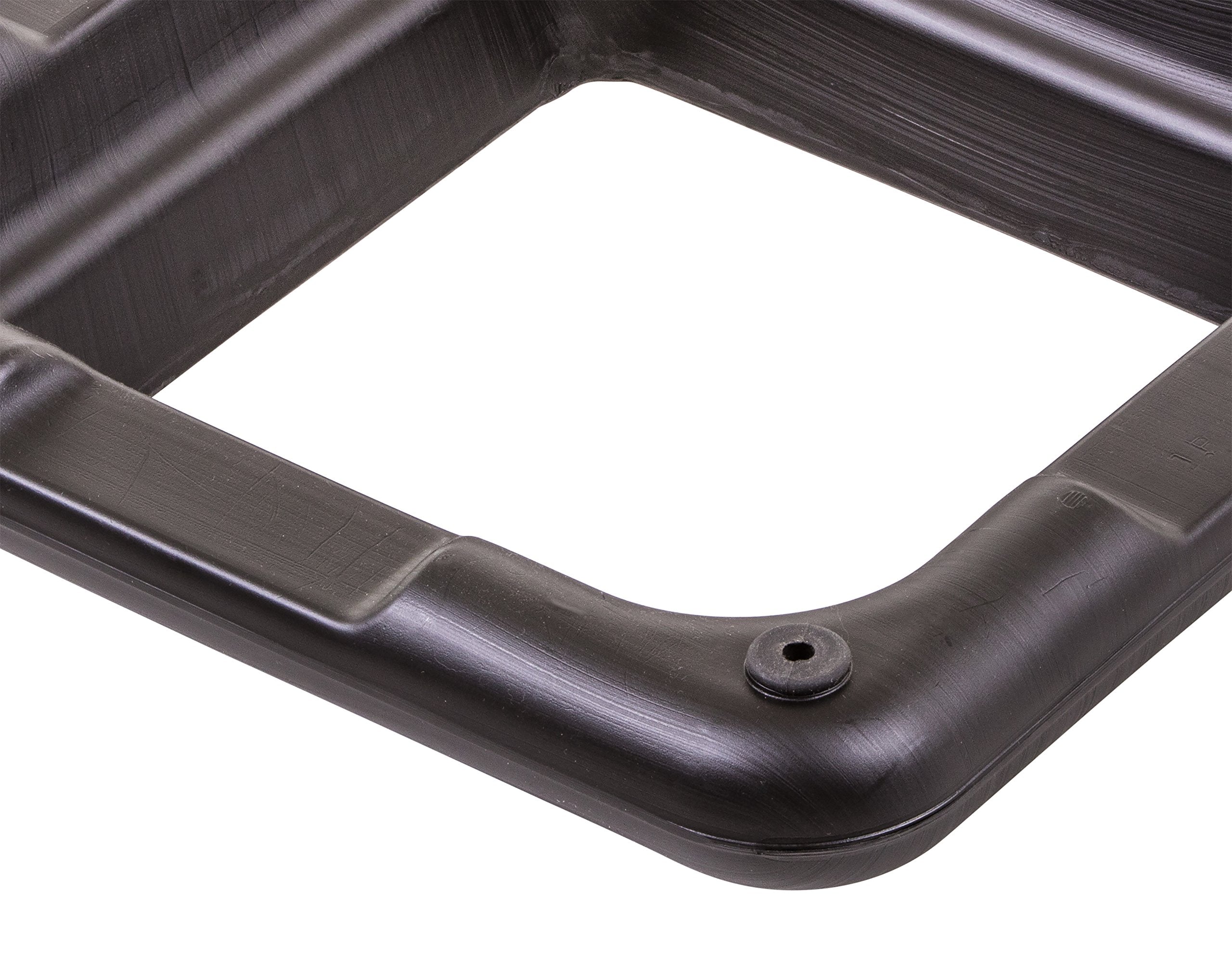 The Step (Made In The Usa) Original Health Club Aerobic Step Risers In Black For Use With The Step Aerobic Platform - Health Clu