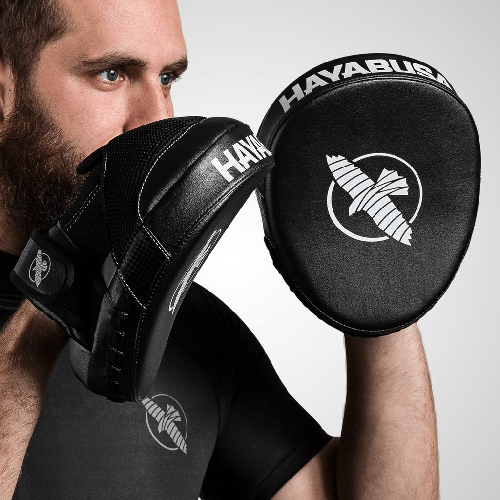 Hayabusa Pts 3 Focus Mitts Pair - Black, Micro