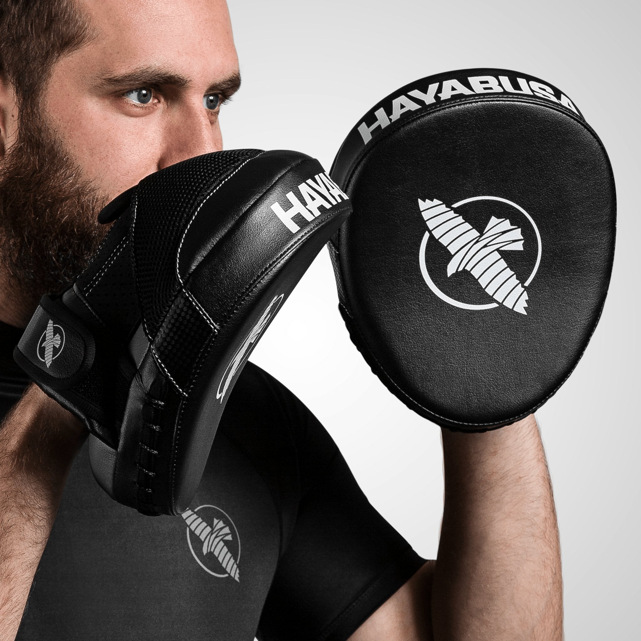 Hayabusa Pts 3 Focus Mitts Pair - Black, Micro