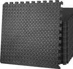 Zeny Puzzle Exercise Mat Gym Flooring Mat Interlocking Foam Mat 24 Tiles 3/4'' Extra Thick Floor Mats Exercise Equipment Mat Bab