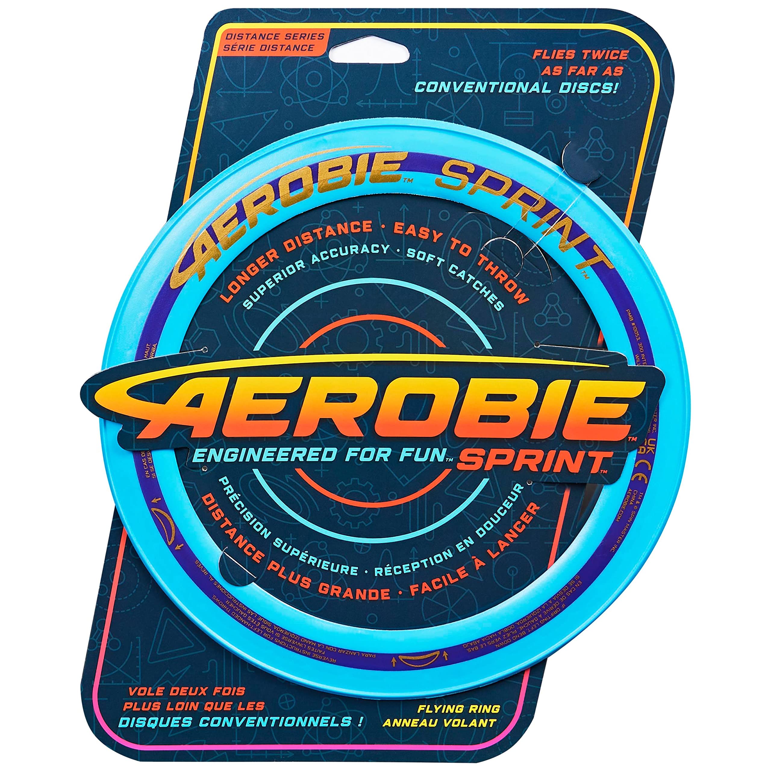 Aerobie 6046394 Sprint Flounce Ring, Blue