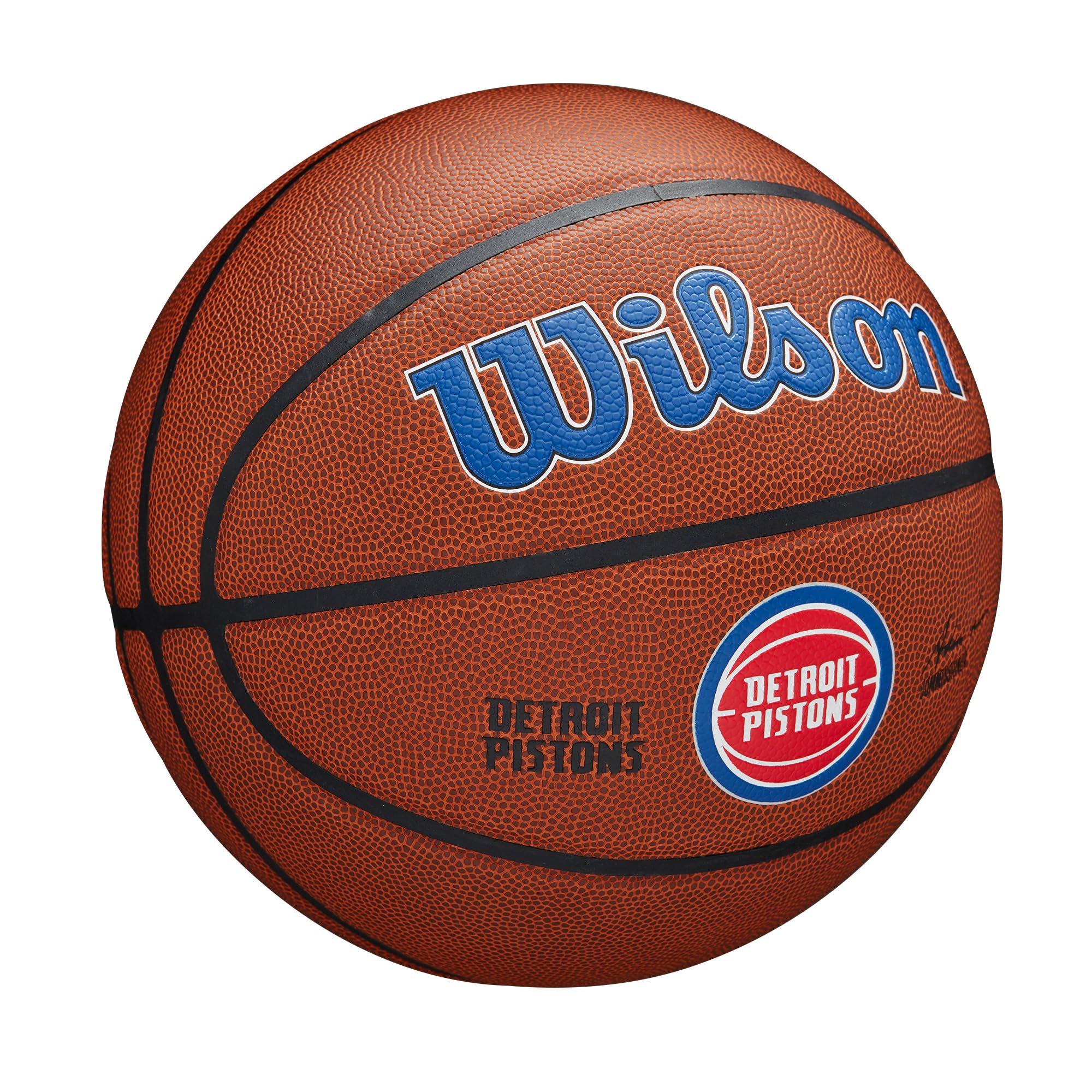 Wilson Nba Team Alliance Basketball - Detroit Pistons, Size 7-29.5''