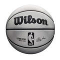 WILSON NBA Platinum Edition Basketball - Platinum/Black, Size 7-29.5