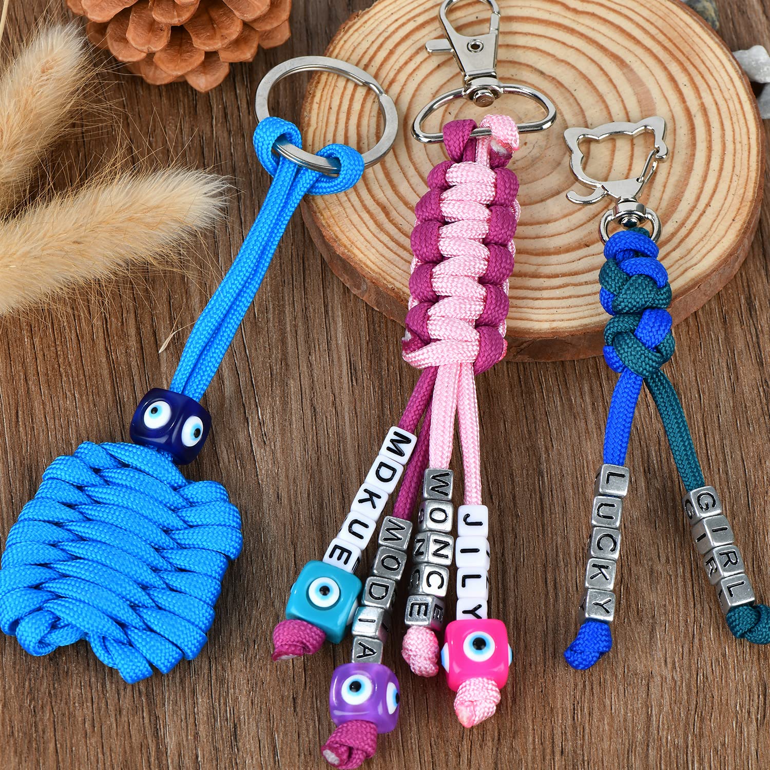 Monobin Paracord, 550 Paracord Combo Kit With Jig - 36 Colors Multifunction Paracord Ropes And Complete Accessories For Making P