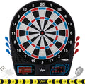 Viper By Gld Products 777 Electronic Dartboard Sport Size Over 40 Games Auto-Scoring Lcd Cricket Display Impact-Tough Target For