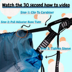 Mr. Mocks Skeeter Beater Mosquito Net Hammock Bug Net Light Weight For Travel Gray, Blue, Black, Brown (Wild Turkey)