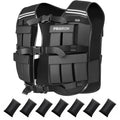 PROIRON Adjustable Weighted Vest 22LB/44LB,1LB/2LB Increment,Fully Adjustable Weight Vest for Men Women, Body Weight Vest for Ru