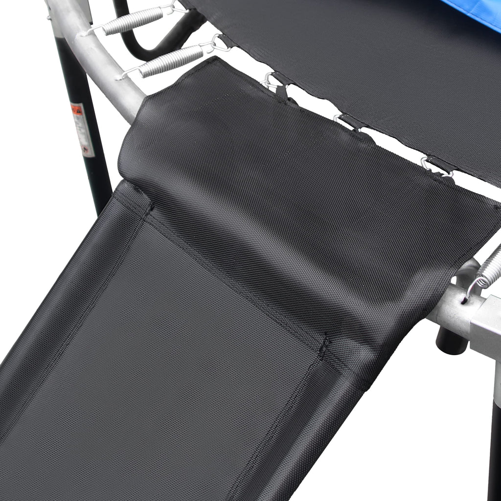 Trampoline Ladder Slide Kit, Universal Trampoline Ladder With Slide For Children Kids, Weather Resistant Galvanized Steel Slide