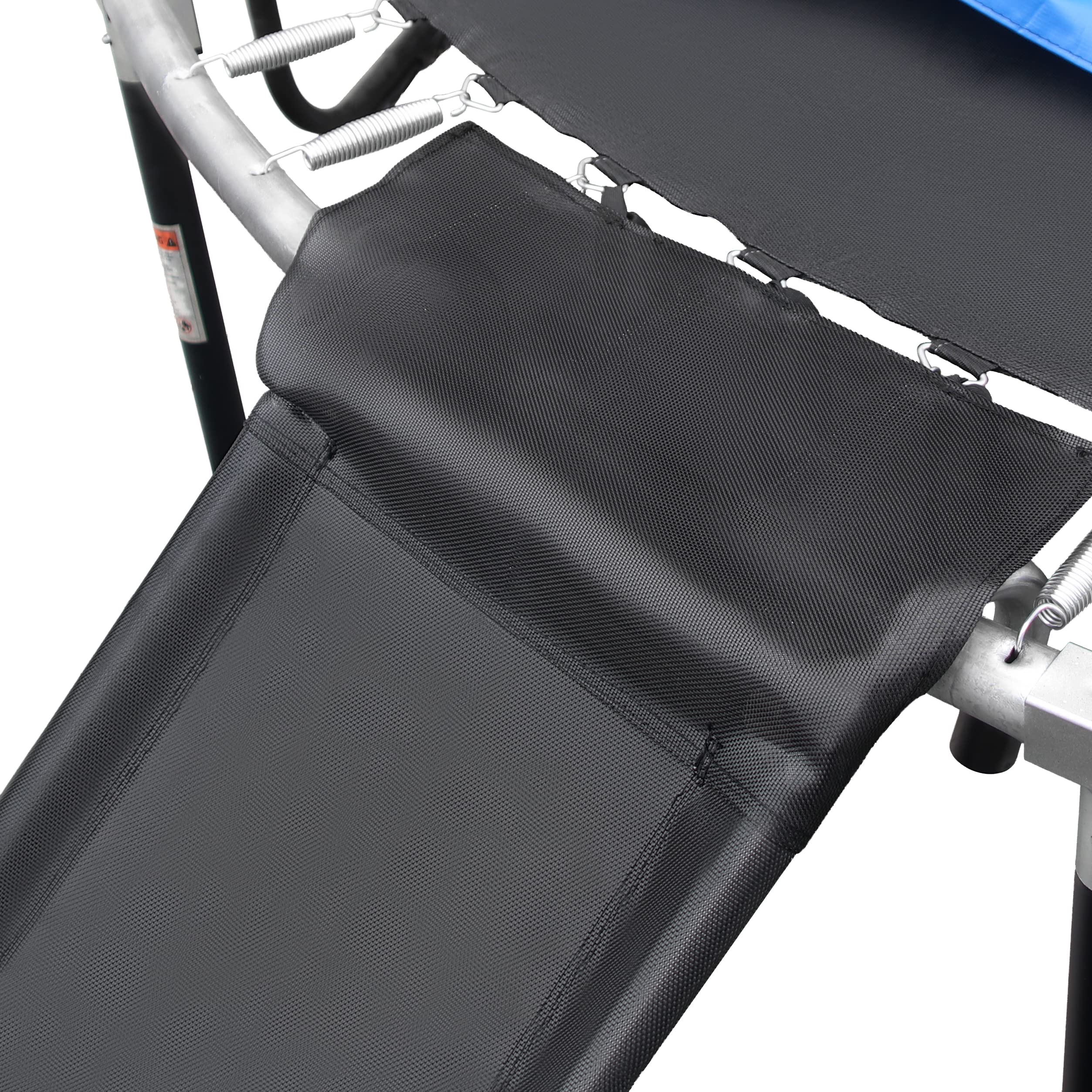 Trampoline Ladder Slide Kit, Universal Trampoline Ladder With Slide For Children Kids, Weather Resistant Galvanized Steel Slide