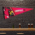 Rico Industries Ncaa Louisville Cardinals Primary 12'' X 30'' Felt Wall D  Cor Pennant - Great For Home/Bed Room/Man Cave D  Cor