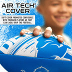 Franklin Sports Nfl Detroit Lions Football - Youth Mini Football - 8.5'' Junior Size Ball - Spacelace Easy Grip Texture- Perfect