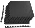 Fitvids Puzzle Exercise Mat With Eva Foam Interlocking Tiles For Mma, Exercise, Gymnastics And Home Gym Protective Flooring, 3/4