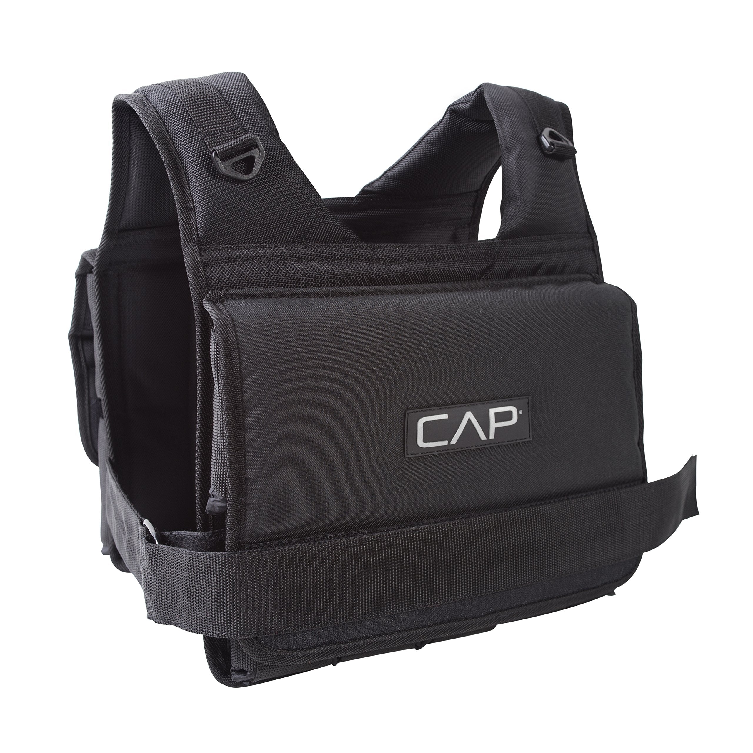 CAP Barbell Adjustable Weighted Vest, 150 lb