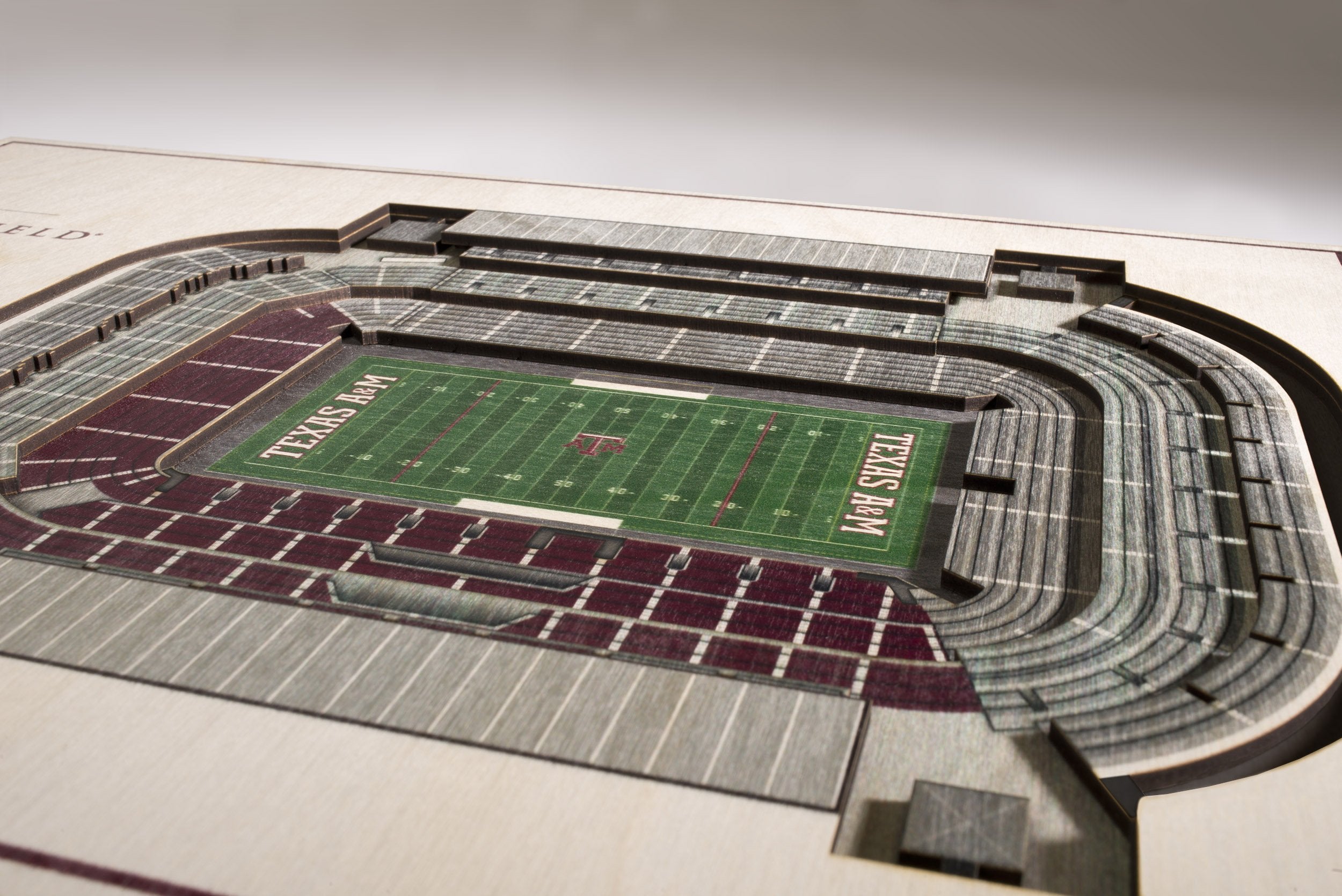 Youthefan Ncaa Texas A&M Aggies 5-Layer Stadiumview 3D Wall Art - Kyle Field