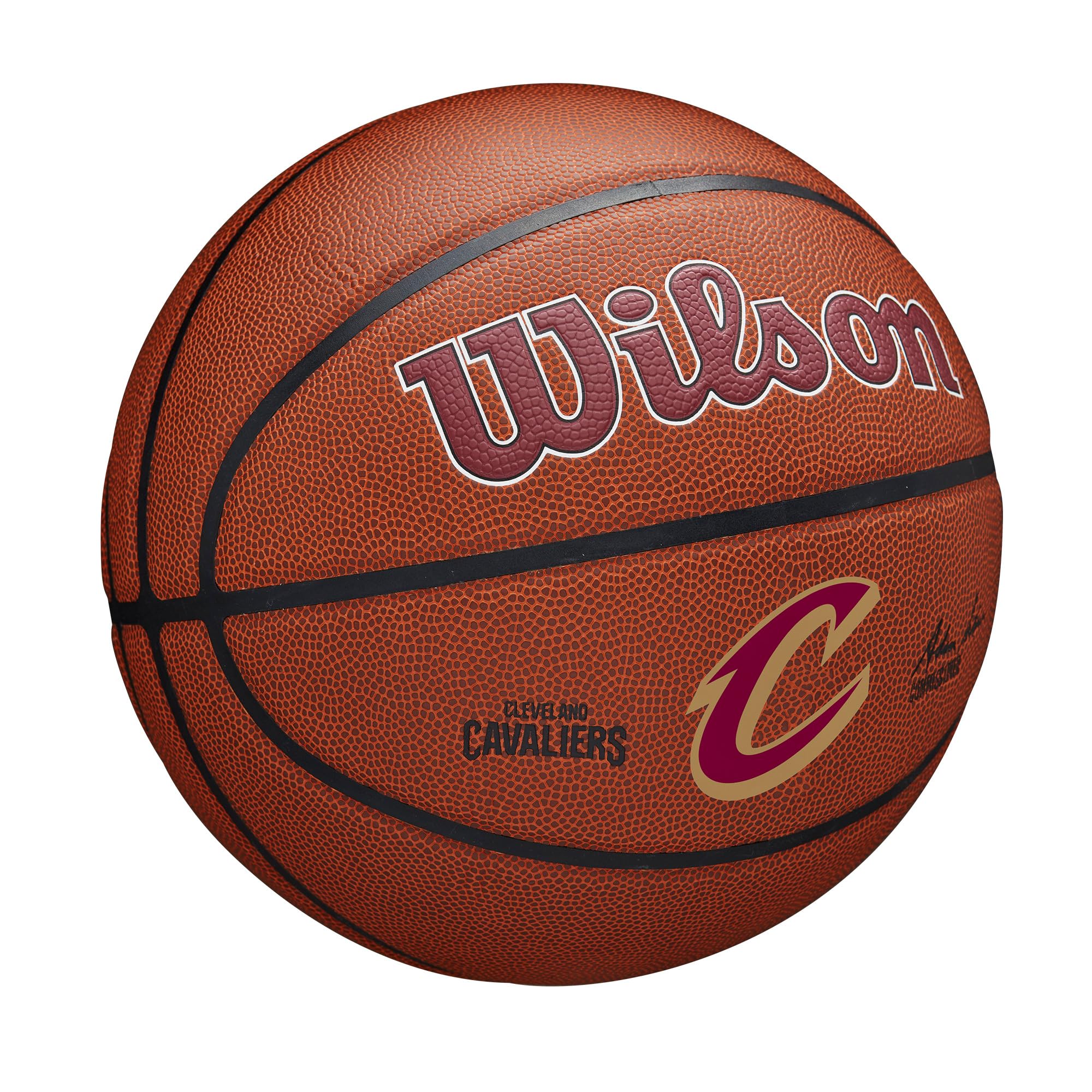 Wilson Nba Team Alliance Basketball - Cleveland Cavaliers, Size 7-29.5''