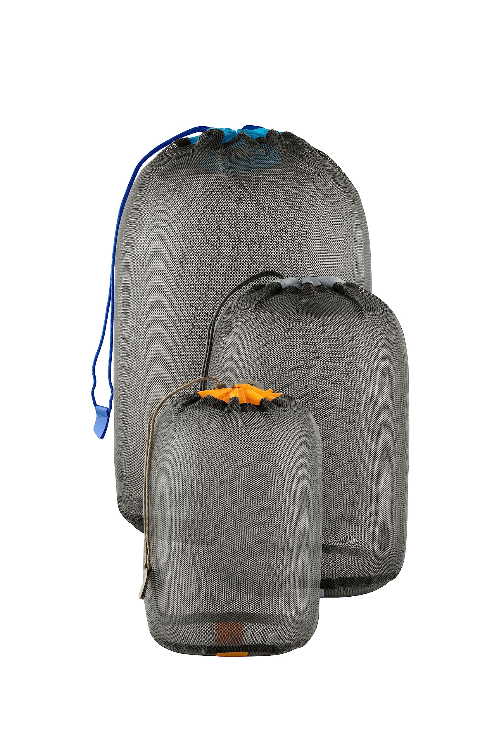 Sea to Summit Ultralight Mesh Stuff Sack 3-Piece Set, 3 Liter, 5 Liter, and 8 Liter