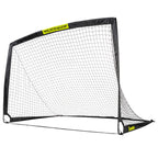Franklin Sports Blackhawk Backyard Soccer Goal - Portable Kids Soccer Net - Pop Up Folding Indoor + Outdoor Goals - 6'6'' X 3'3'