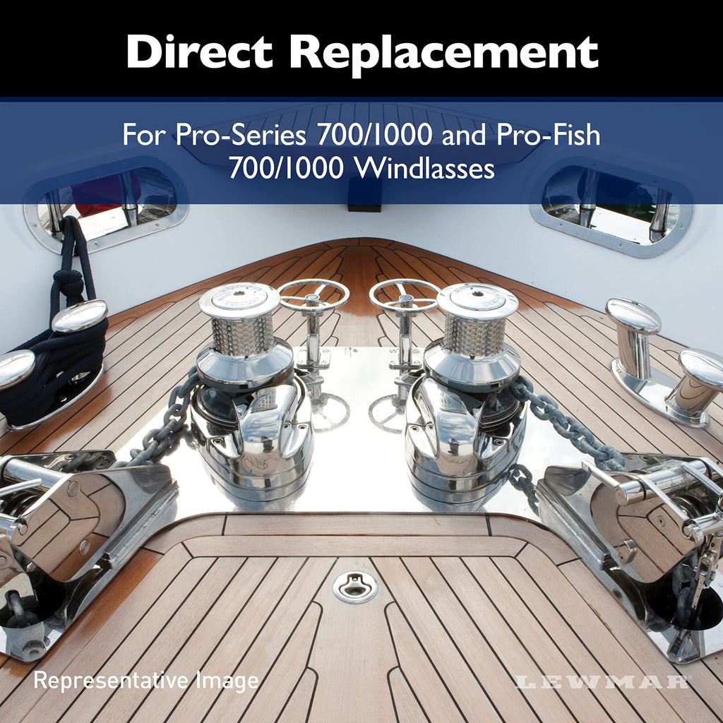 Lewmar Pro Series Gypsy Rc 5/16'' G4 In Chromed Bronze - Replacement Gypsy For Pro-Series 700/1000 And Pro-Fish 700/1000 Windlas