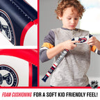 Franklin Sports Columbus Blue Jackets Nhl Mini Soft Hockey Stick Set - Nhl Team Soft Foam Mini Hockey Stick And Ball Set - Great