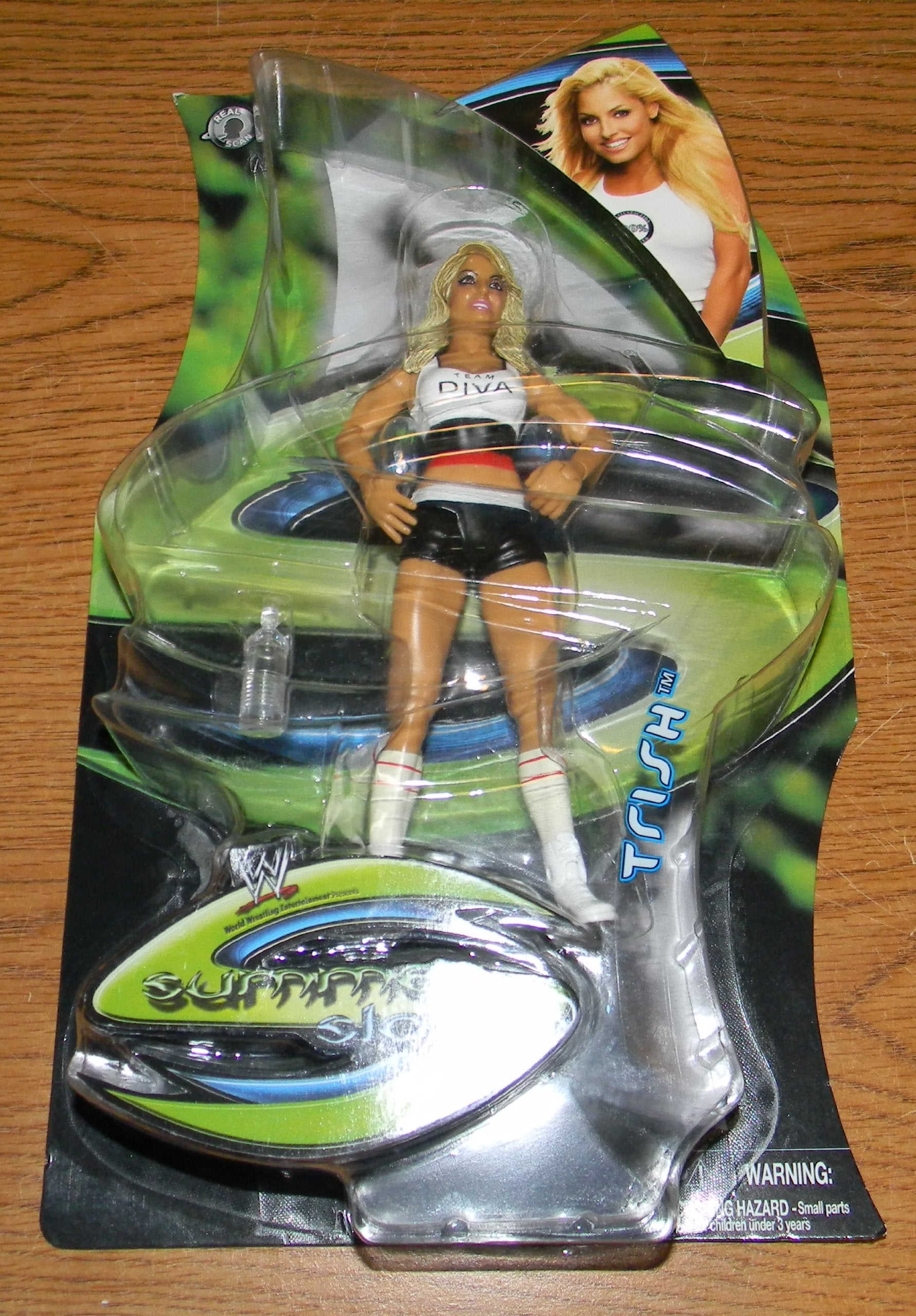 World Wrestling Entertainment (WWE) - Jakks Pacific - Summer Slam - Trish Action Figure w/accessory