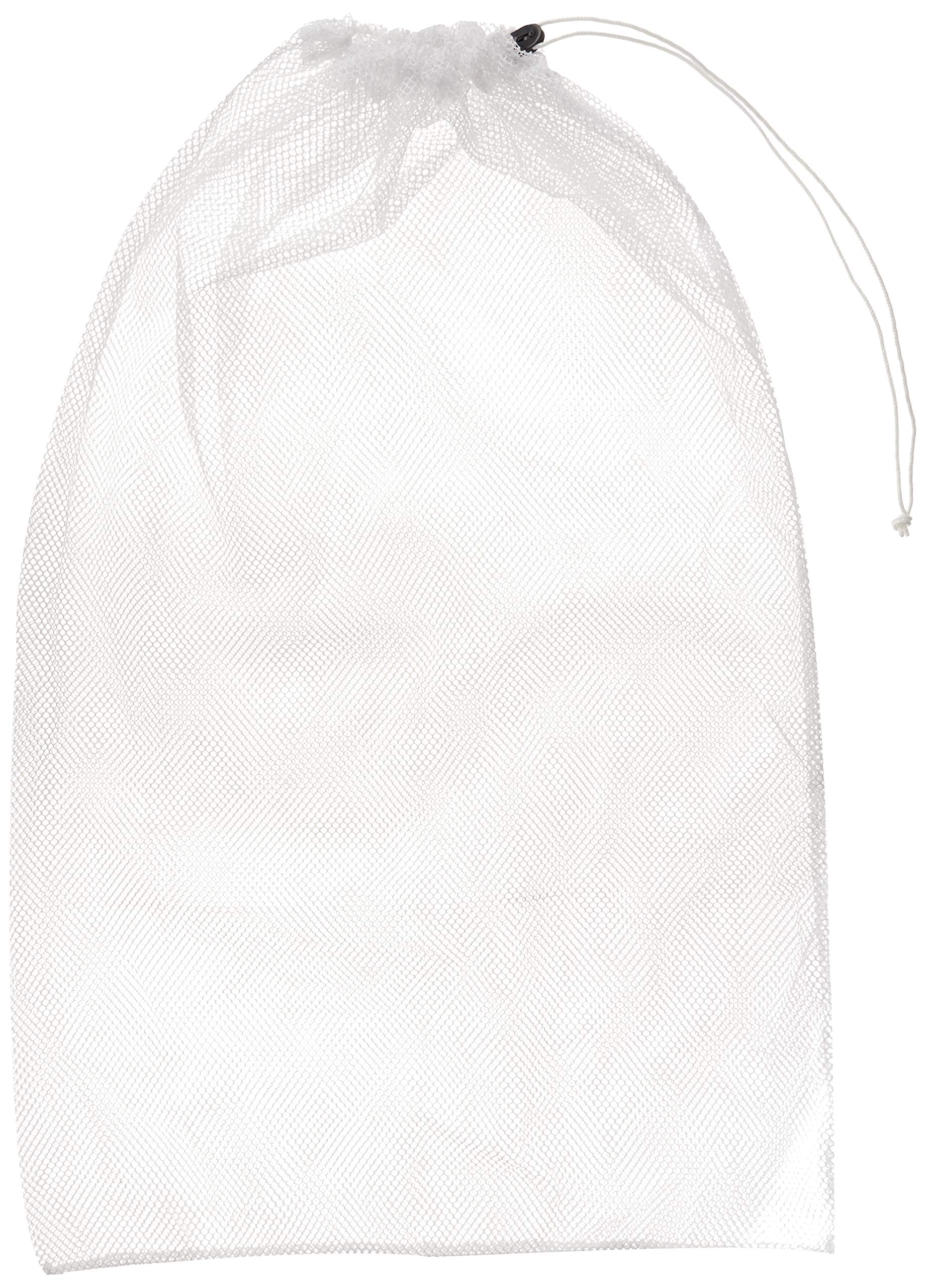 BSN HeavyDuty Mesh Equipment Bag (White )