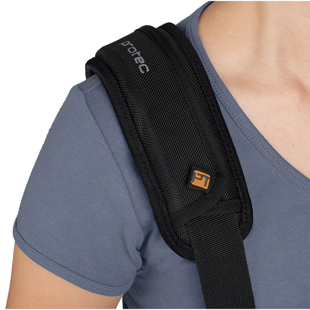Pro Tec Deluxe Neoprene Non-Slip Shoulder Strap Pad, Fits Straps Up To 2 Inches Wide (Model Shpad12), Black, One Size