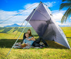 Versatility Camping Tent For Truck Bed,Suv Rving, Van,Trailer And Overlanding Portable Teardrop Awning Canopy Tear Resistant Tar