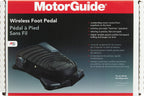 Motorguide 8M0092069 Xi Series Wireless Foot Pedal - For Xi3 And Xi5 Series Trolling Motors - Variable Speed Control, Black