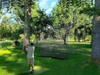 Iuzeai Golf Practice Net Golf Ball Hitting Netting(Net Only), Heavy Duty Nylon Golf Sports Netting Barrier Nets 10X10Ft/10X15Ft/