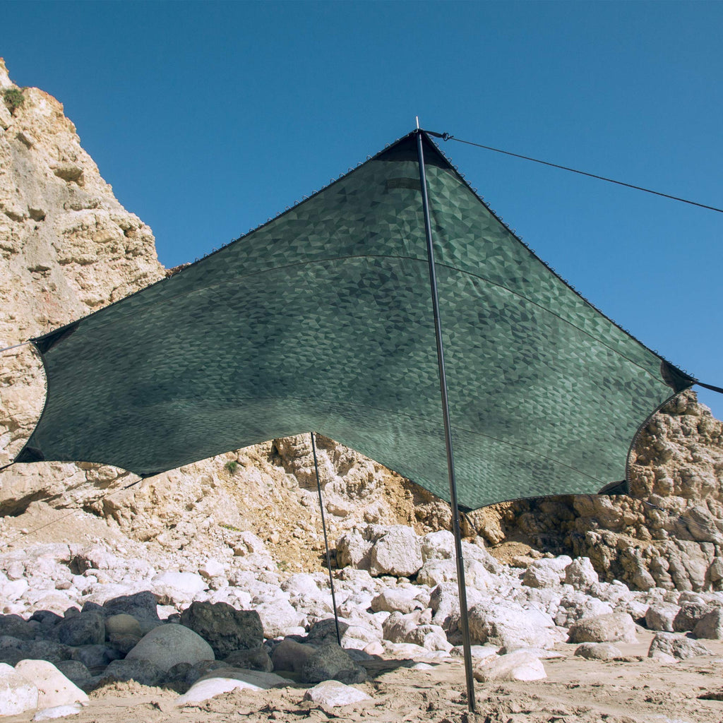 Heimplanet Original  Dawn Tarp M Shelter  Tent Tarp With 5000Mm Water Column  Supports 1% For The Planet (Cairo Camo)